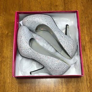 Silver Prom Shoes